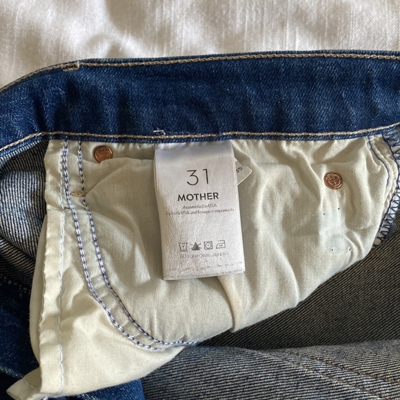 MOTHER The Swooner Rascal Ankle Straight Jeans - Picture 6 of 10